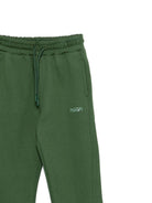 Pantaloni sportivi per bambino MSGM Kids verdi con tasche laterali - Rubino Kids