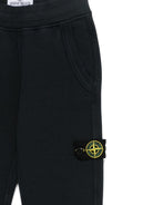 Pantaloni sportivi per bambino Stone Island Junior blu con motivo bussola - Rubino Kids