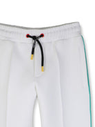 Pantaloni sportivi per bambino The Marc Jacobs Kids x Mickey Mouse con righe laterali - Rubino Kids