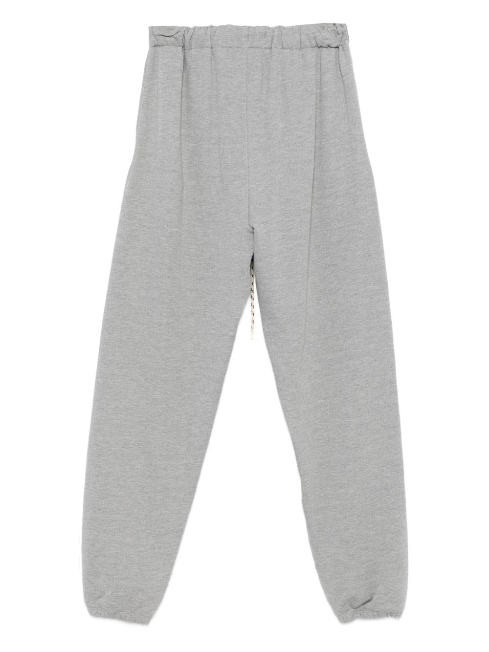 Pantaloni sportivi per donna ALYSI grigi con chiusura con coulisse - Rubino Kids