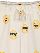 Pantaloni sportivi per neonati Molo Simeon beige con stampa grafica - Rubino Kids