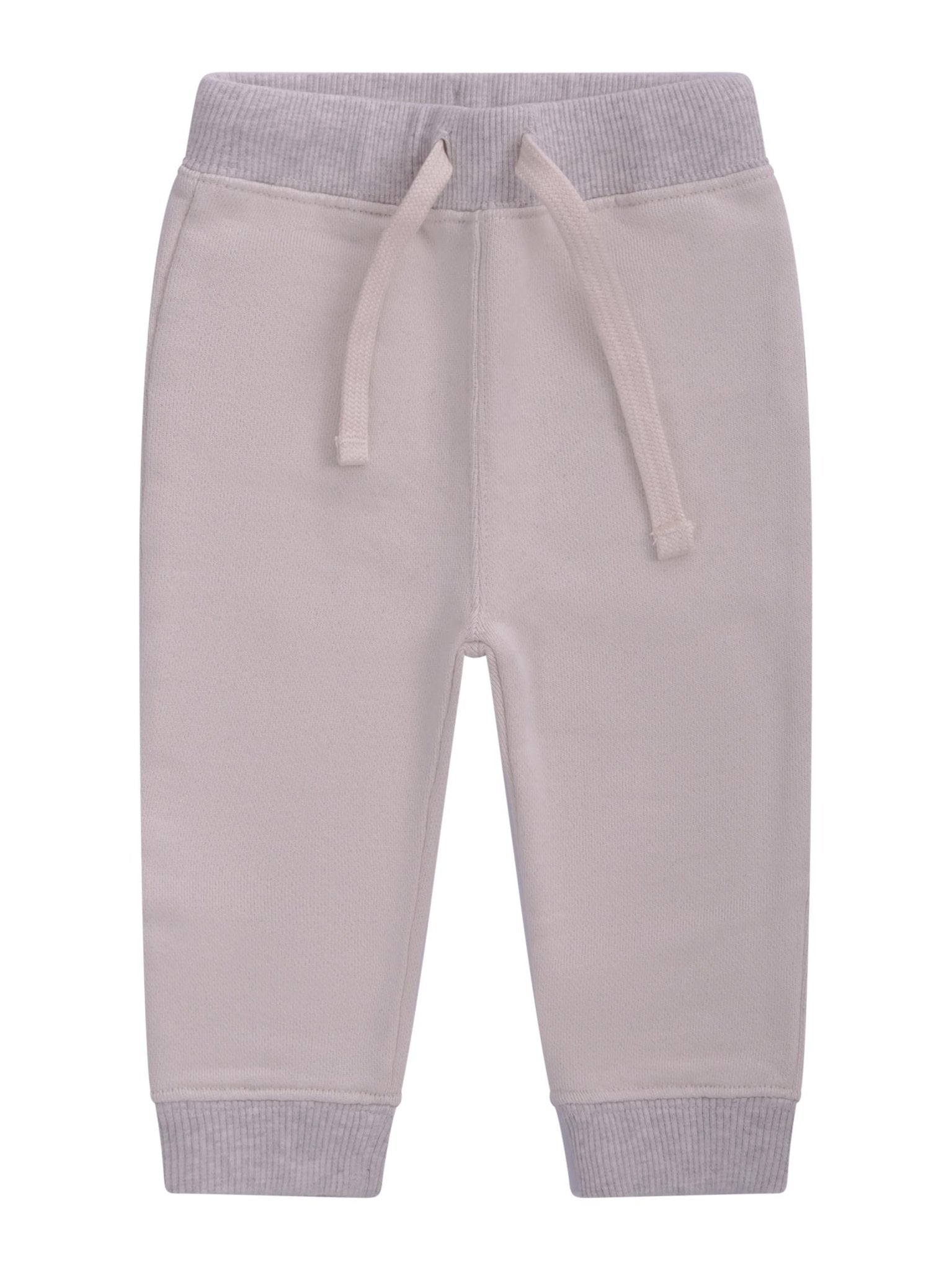 Pantaloni sportivi per neonato Bonpoint beige con coulisse - Rubino Kids