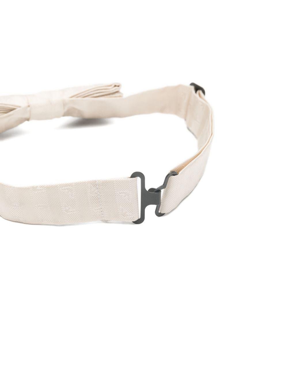 Papillon per bambino Emporio Armani Kids beige con dettaglio fiocco - Rubino Kids