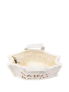 Phone Bag per bambina MC2 Saint Barth Kids bianca con dettaglio teddy - Rubino Kids