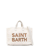Phone Bag per bambina MC2 Saint Barth Kids bianca con dettaglio teddy - Rubino Kids
