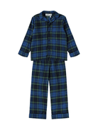 Pigiama Lex per bambino Molo blu con motivo a quadri - Rubino Kids
