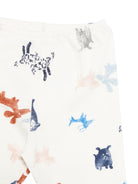 Pigiama per bambino Petit Bateau blu con stampa animali - Rubino Kids