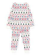 Pigiama per bambino Petit Bateau multicolore con motivo Fair Isle - Rubino Kids