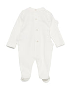 Pigiama per neonata Elisabetta Franchi La Mia Bambina bianco con fiocco - Rubino Kids