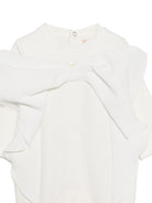 Pigiama per neonata Elisabetta Franchi La Mia Bambina bianco con fiocco - Rubino Kids