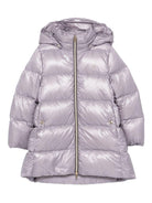 Piumino per bambina Herno Kids lilla con cappuccio - Rubino Kids