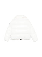 Piumino per bambina Save The Duck Kids Isolda bianco con design imbottito - Rubino Kids