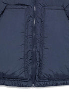 Piumino per bambino Emporio Armani Kids blu trapuntato con design imbottito - Rubino Kids