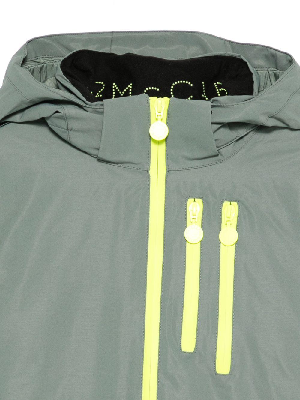 Piumino per bambino Stella McCartney Kids verde con zip e cappuccio - Rubino Kids