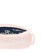 Pochette Aline per bambina MC2 Saint Barth Kids rosa con fodera in shearling - Rubino Kids