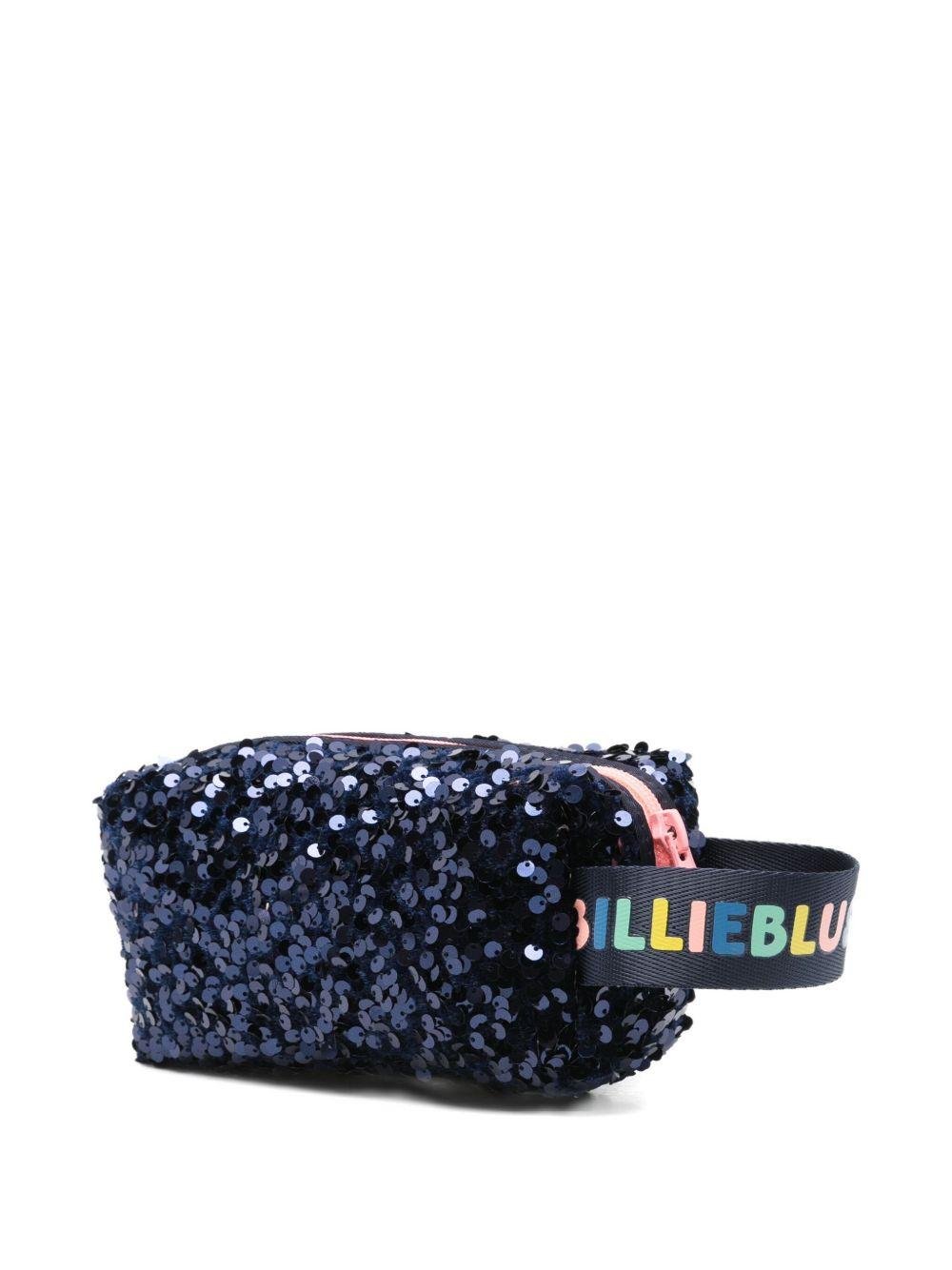 Pochette per bambina Billieblush blu con paillettes e motivo a stella - Rubino Kids
