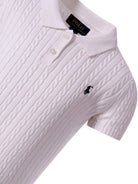 Polo per bambino Polo Ralph Lauren Kids bianca con colletto classico - Rubino Kids