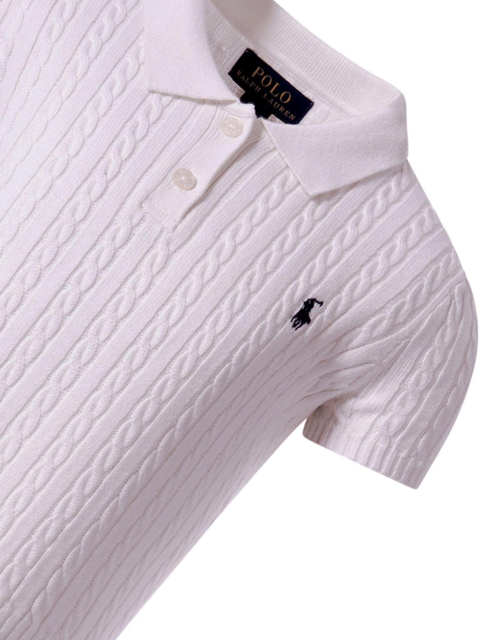 Polo per bambino Polo Ralph Lauren Kids bianca con colletto classico - Rubino Kids