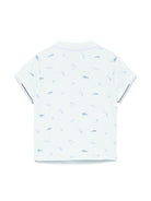 Polo per neonato Tartine Et Chocolat azzurro con ricamo - Rubino Kids