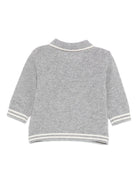 Polo per neonato Tartine Et Chocolat grigia con colletto polo - Rubino Kids