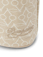 Portabiberon per neonati Bonpoint beige con motivo logo jacquard - Rubino Kids