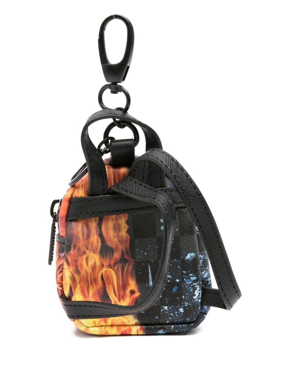 Portachiavi per bambino Sprayground Kid multicolore con stampa grafica all - over - Rubino Kids