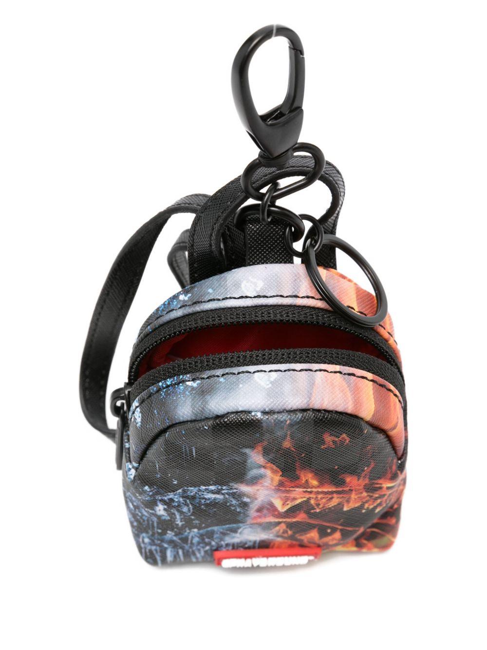 Portachiavi per bambino Sprayground Kid multicolore con stampa grafica all - over - Rubino Kids