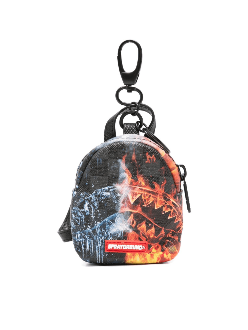 Portachiavi per bambino Sprayground Kid multicolore con stampa grafica all - over - Rubino Kids