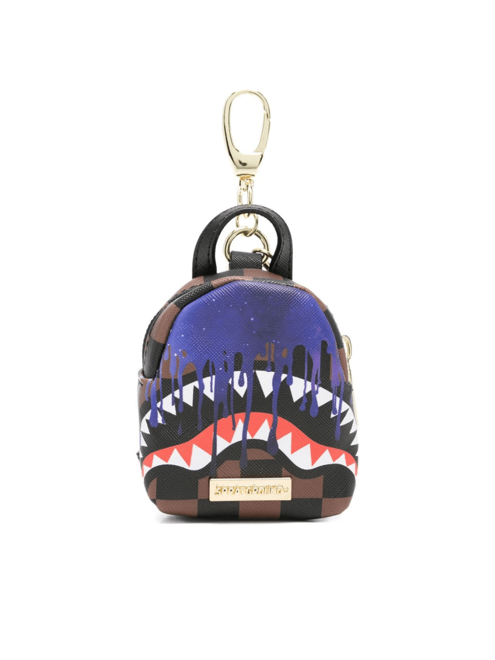 Portachiavi per bambino Sprayground Kid multicolore con stampa squalo - Rubino Kids