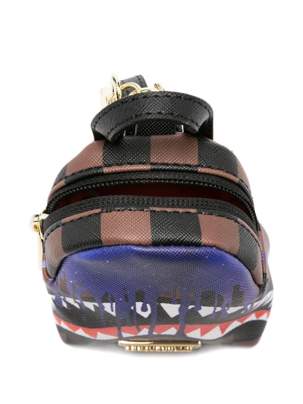 Portachiavi per bambino Sprayground Kid multicolore con stampa squalo - Rubino Kids