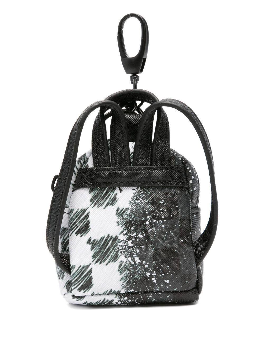 Portachiavi per bambino Sprayground Kid nero con stampa squalo - Rubino Kids
