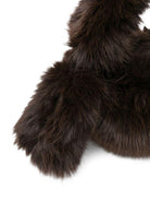 Pouch Bag per donna Alysi marrone in ecopelliccia - Rubino Kids