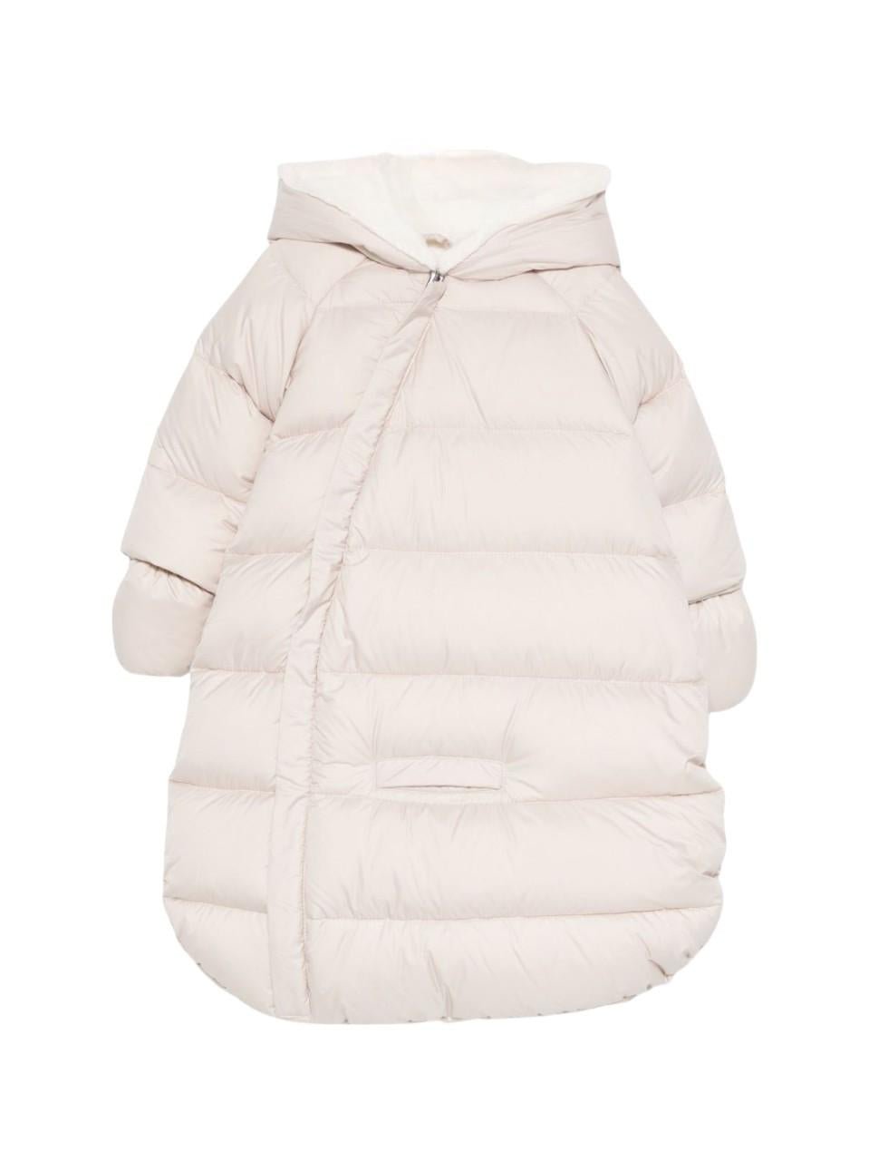 Sacco nanna modello giubbino per neonati Il Gufo beige con imbottitura - Rubino Kids