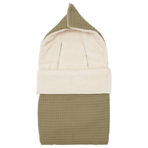 Koeka Teddy Oslo Baby Sleeping Bag, Natural Green