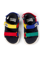 Sandali Bobo Choses Camper Kids Oruga Twins blu con design color - block - Rubino Kids