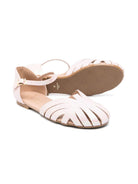 Sandali per bambina Eli1957 Merceditas rosa con dettaglio con glitter - Rubino Kids