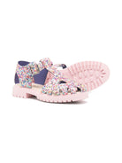 Sandali per bambina Florens rosa con glitter - Rubino Kids