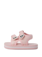 Sandali per bambina Karl Lagerfeld Kids rosa con applicazione - ikon - Rubino Kids