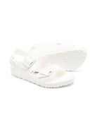 Sandali per bambini Birkenstock Kids Milano Essentials bianco con fibbia - Rubino Kids