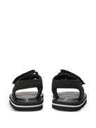 Sandali per bambini Karl Lagerfeld Kids nero con applicazione - ikon - Rubino Kids