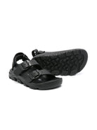 Sandali per bambino Birkenstock Kids Mogami nero con fibbia - Rubino Kids