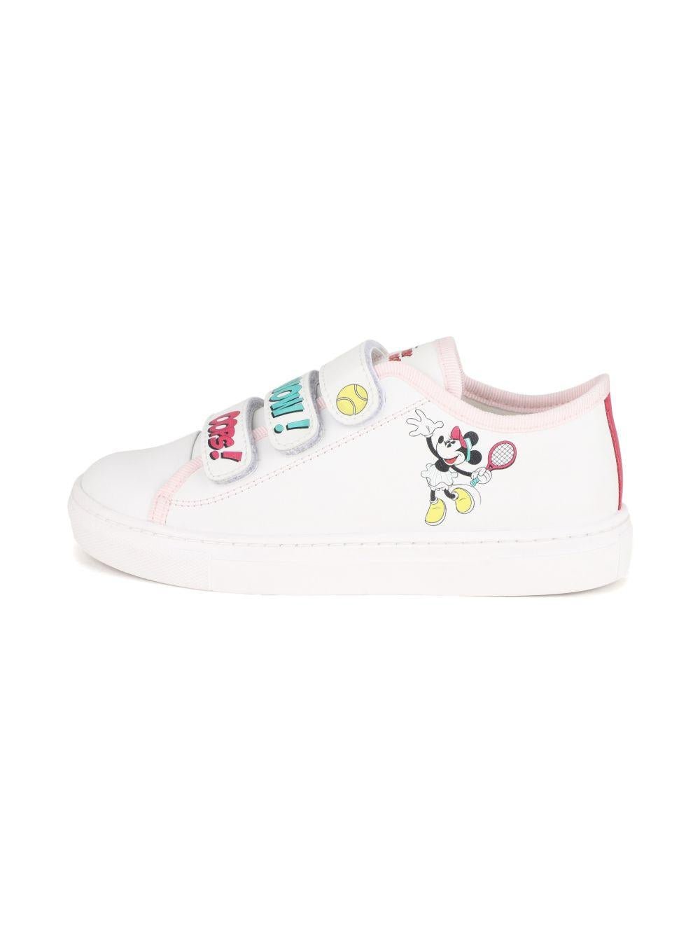 Scarpe per bambina The Marc Jacobs x Mickey Mouse bianche con punta tonda - Rubino Kids