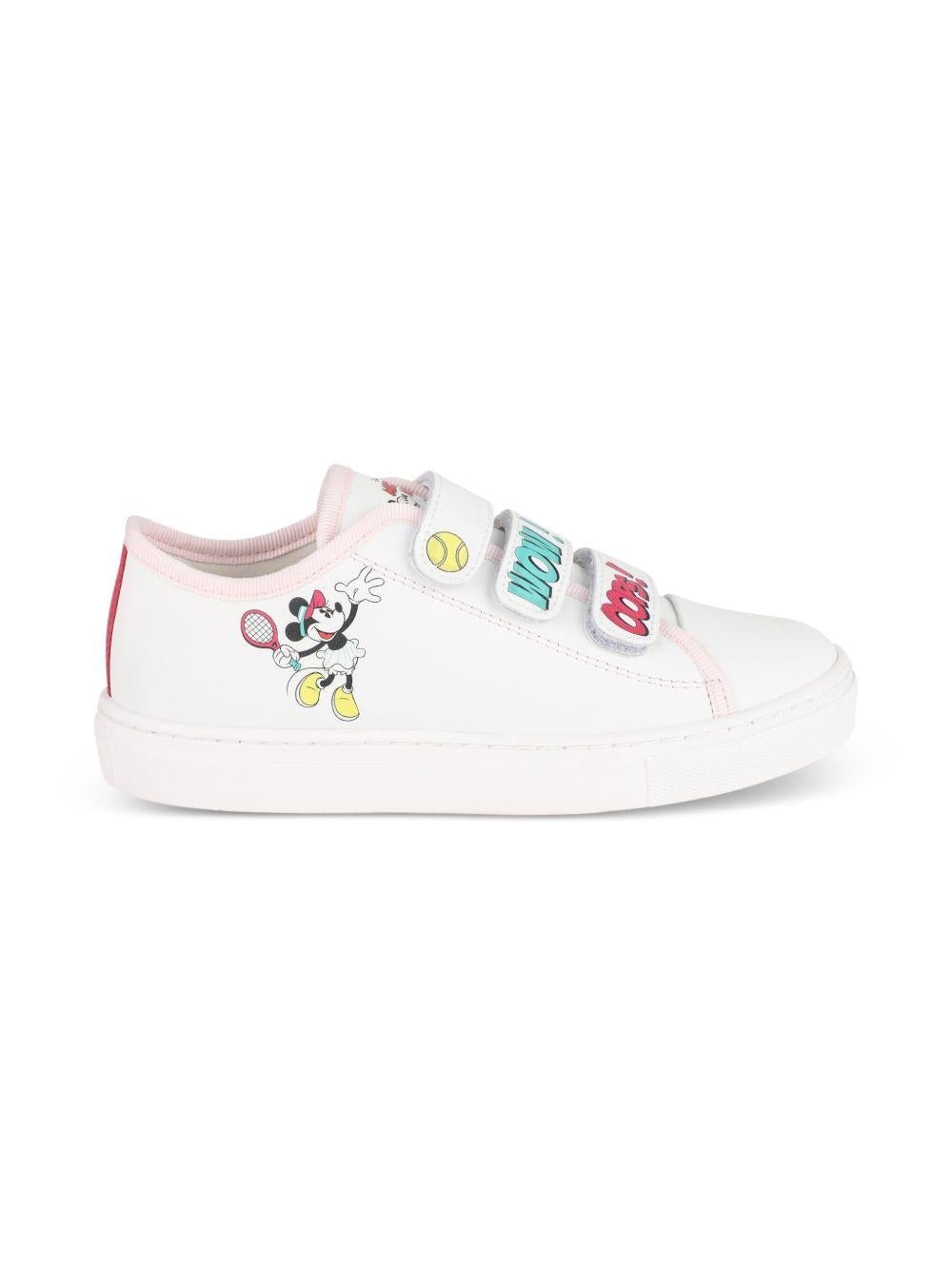 Scarpe per bambina The Marc Jacobs x Mickey Mouse bianche con punta tonda - Rubino Kids