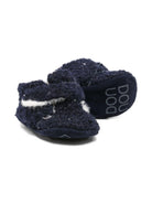 Scarpe primi passi per neonata Douuod Kids blu con tessuto testurizzato - Rubino Kids