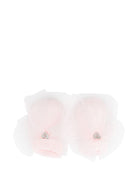 Scarpe primi passi per neonata Monnalisa rosa con fiocco - Rubino Kids