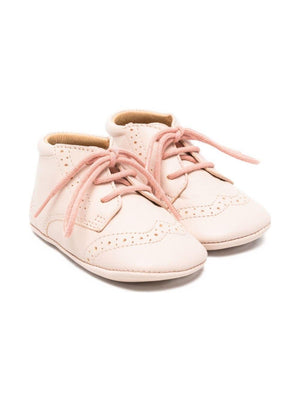 Scarpe primi passi per neonata Tartine Et Chocolat rosa con punta tonda