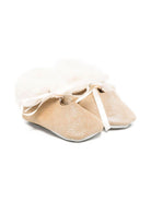 Scarpette primi passi per neonata Tartine Et Chocolat beige con effetto glitter - Rubino Kids