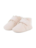 Scarpine per neonata Chloé Kids rosa con borso a smerlo - Rubino Kids