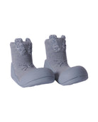 Scarpine primi passi per neonati Attipas azzurre con ricamo orecchie coniglio - Rubino Kids