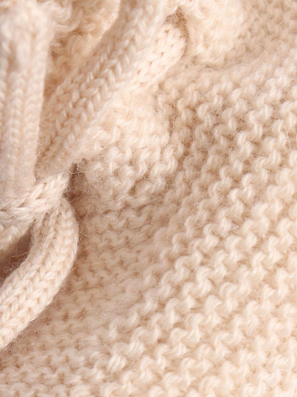 Scarpine primi passi per neonati Paz Rodriguez beige con chiusura con lacci - Rubino Kids